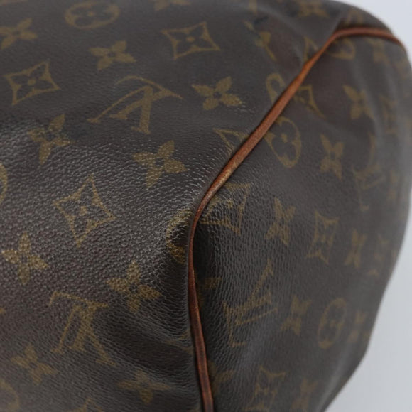 LOUIS VUITTON Monogram Speedy 30 Handtasche M41526 LV Auth BA11257