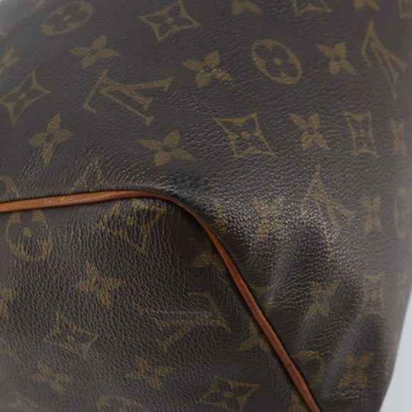 LOUIS VUITTON Monogram Speedy 30 Handtasche M41526 LV Auth BA11257