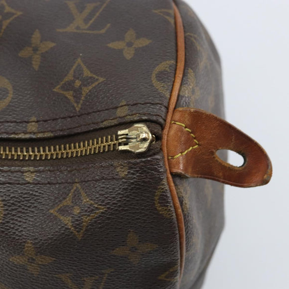 LOUIS VUITTON Monogram Speedy 30 Handtasche M41526 LV Auth BA11257