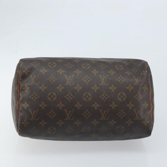 LOUIS VUITTON Monogram Speedy 30 Handtasche M41526 LV Auth BA11257