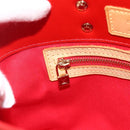 LOUIS VUITTON Monogram Vernis Reade PM Hand Bag Red Rouge M91088 LV Auth BA11260-19