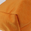 GUCCI GG Canvas Tote Bag Nylon Orange 282439 Auth BA11263-15
