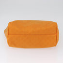 GUCCI GG Canvas Tote Bag Nylon Orange 282439 Auth BA11263-5