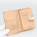 LOUIS VUITTON Multicolor Portefeuille Viennois Wallet White M92987 Auth BA11268-8