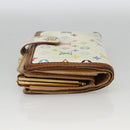 LOUIS VUITTON Multicolor Portefeuille Viennois Wallet White M92987 Auth BA11268-4