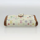 LOUIS VUITTON Multicolor Portefeuille Viennois Wallet White M92987 Auth BA11268-6