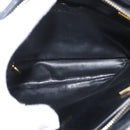 CHANEL Matelasse Chain Shoulder Bag Lamb Skin Black Gold CC Auth BA11274-11
