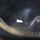 CHANEL Matelasse Chain Shoulder Bag Lamb Skin Black Gold CC Auth BA11274-12