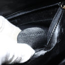 GUCCI Bamboo Shoulder Bag Leather 2way Black Gold 001 0166 1638 Auth BA11278-22
