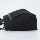 Salvatore Ferragamo Gancini Tote Bag Nylon Zwart Zilver Auth BA11280-5