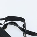 Salvatore Ferragamo Gancini Tote Bag Nylon Zwart Zilver Auth BA11280-8