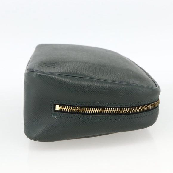 LOUIS VUITTON Taiga Trousse Toilette GM Clutch Bag Epicea M30214 LV Auth BA11283