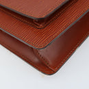 LOUIS VUITTON Epi Monceau 28 Handtasche Braun M52123 LV Auth BA11286-17