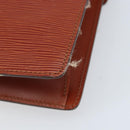 LOUIS VUITTON Epi Monceau 28 Handtasche Braun M52123 LV Auth BA11286-9