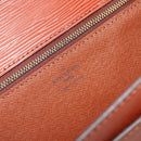 LOUIS VUITTON Epi Monceau 28 Handtasche Braun M52123 LV Auth BA11286-22