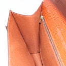 LOUIS VUITTON Epi Monceau 28 Handtasche Braun M52123 LV Auth BA11286-24