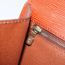 LOUIS VUITTON Epi Monceau 28 Handtasche Braun M52123 LV Auth BA11286-25