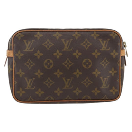 LOUIS VUITTON Monogram Compiegne 23 Clutch Bag M51847 LV Auth BA11288 - 0
