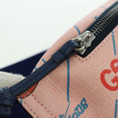 GUCCI GG Supreme Jetsons Collaboration Body Bag PVC Pink 502095 Auth BA11289V-9