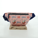 GUCCI GG Supreme Jetsons Collaboration Body Bag PVC Pink 502095 Auth BA11289V-12