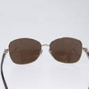 BVLGARI Sunglasses metal Brown 6066-B Auth BA11295V-2