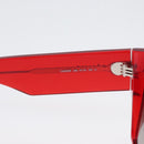 CELINE Sunglasses plastic Red Auth BA11298-10