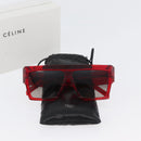 CELINE Sunglasses plastic Red Auth BA11298-12