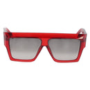 CELINE Sunglasses plastic Red Auth BA11298-13