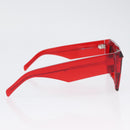 CELINE Sunglasses plastic Red Auth BA11298-5
