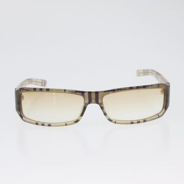 BURBERRY Nova Check Sunglasses plastic Beige Auth BA11299 - 0