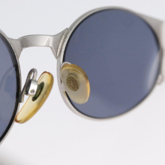 CHANEL Zonnebril metaal Zilver 06926 45002 CC Auth BA11300
