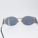 CHANEL Zonnebril metaal Zilver 06926 45002 CC Auth BA11300-2