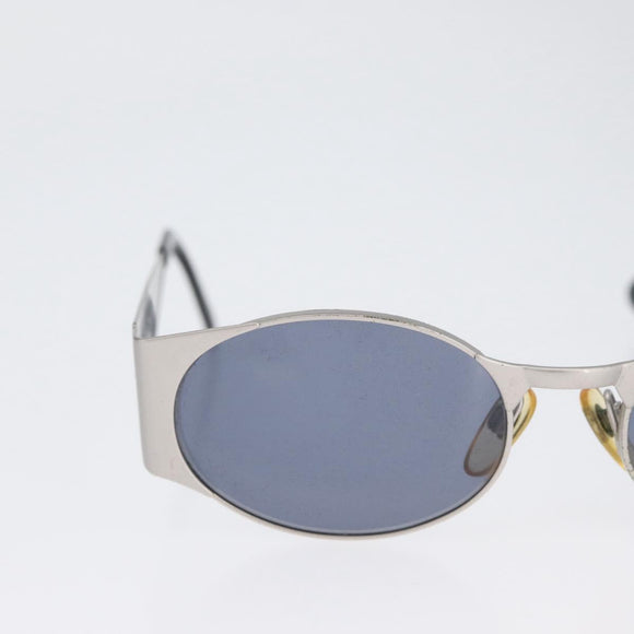 CHANEL Zonnebril metaal Zilver 06926 45002 CC Auth BA11300