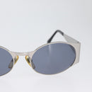 CHANEL Zonnebril metaal Zilver 06926 45002 CC Auth BA11300-4