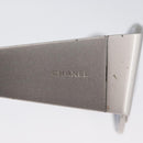 CHANEL Zonnebril metaal Zilver 06926 45002 CC Auth BA11300-6