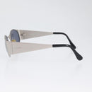 CHANEL Zonnebril metaal Zilver 06926 45002 CC Auth BA11300-7