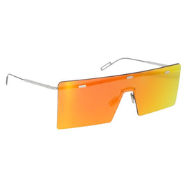 Christian Dior HARDIOR Sunglasses metal Orange Black Auth BA11301
