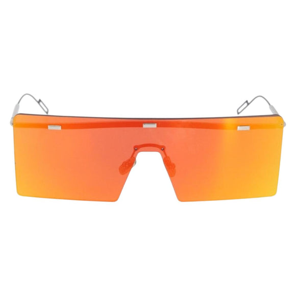 Christian Dior HARDIOR Sunglasses metal Orange Black Auth BA11301