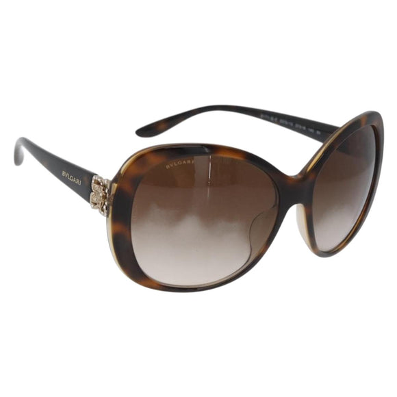 BVLGARI Sunglasses plastic Brown 8171-B-F Auth BA11303