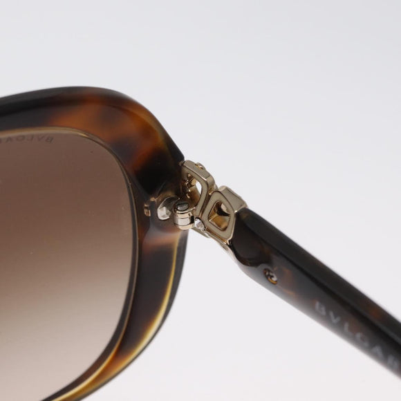 BVLGARI Sunglasses plastic Brown 8171-B-F Auth BA11303