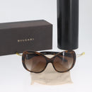 BVLGARI Sunglasses plastic Brown 8171-B-F Auth BA11303-12