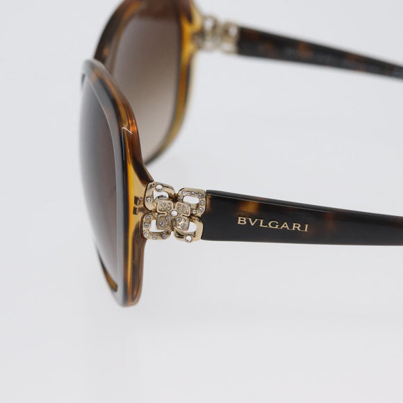 BVLGARI Sunglasses plastic Brown 8171-B-F Auth BA11303