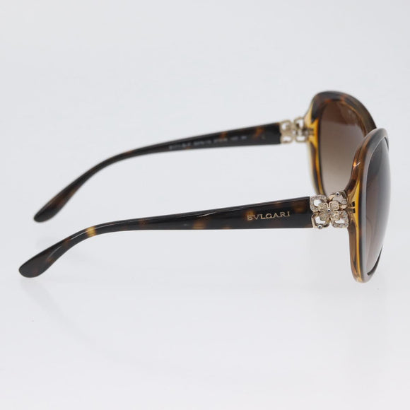 BVLGARI Sunglasses plastic Brown 8171-B-F Auth BA11303