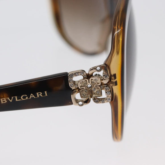 BVLGARI Sunglasses plastic Brown 8171-B-F Auth BA11303