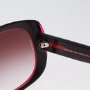 CHANEL COCO Mark Sonnenbrille Kunststoff Rot 5183-A CC Auth BA11304-9
