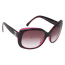 CHANEL COCO Mark Sonnenbrille Kunststoff Rot 5183-A CC Auth BA11304-1