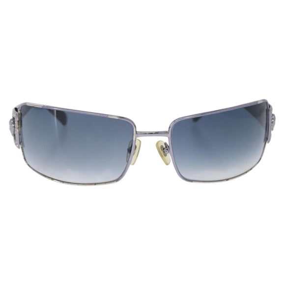 VERSACE Medusa Sunglasses plastic Black 2032-B Auth BA11306