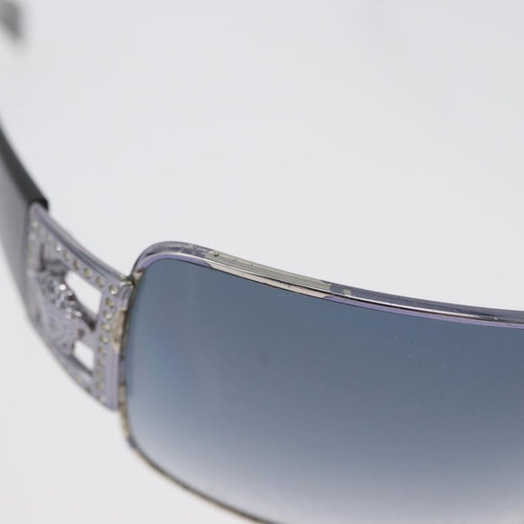 VERSACE Medusa Sunglasses plastic Black 2032-B Auth BA11306
