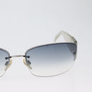 CHANEL COCO Mark Sunglasses plastic Gray 4117-B CC Auth BA11307-4
