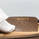 GUCCI GG Supreme Web Sherry Line Clutch Bag PVC Beige Red 56 01 012 Auth BA1131-12